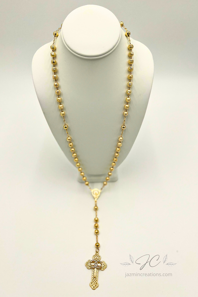 Wedding Rosary – Gold & Silver