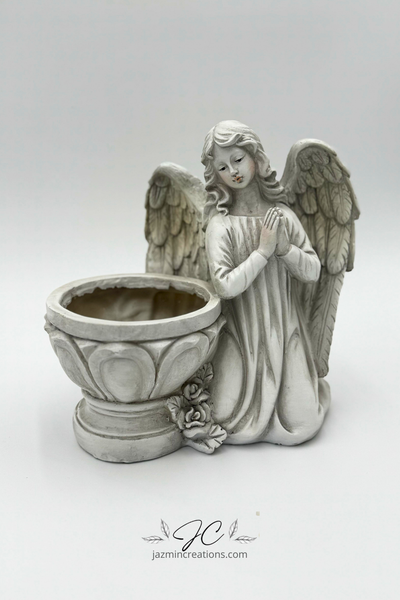 Angel with Holy Water Font