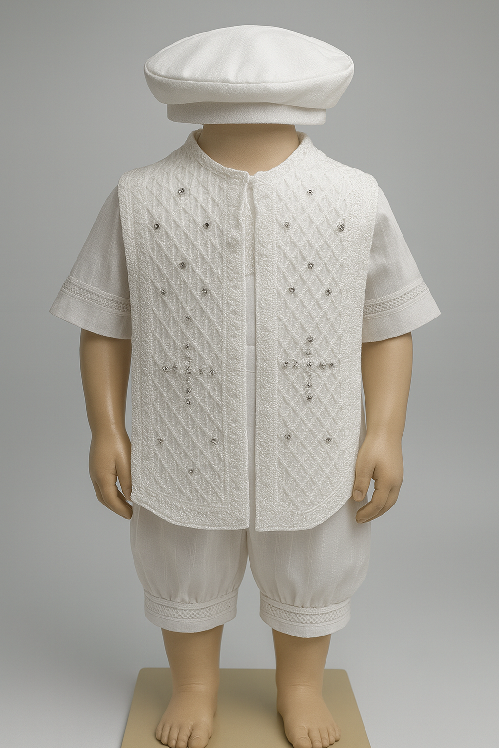 Boys’ Christening Shorts Outfit