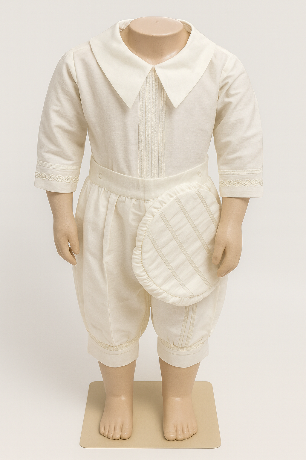 Ivory Baptism Outfit & Embroidered Stole