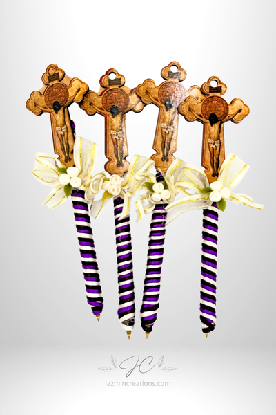 Decorative Pens with Religious & Cute Motifs – Party Favors