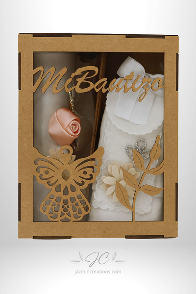 Baptism Gift Box Set – Candle & Accessories