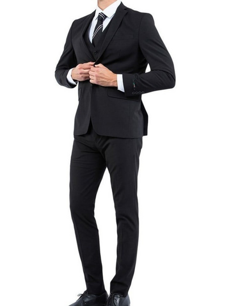 Men's 3-Piece Slim Fit Suit
