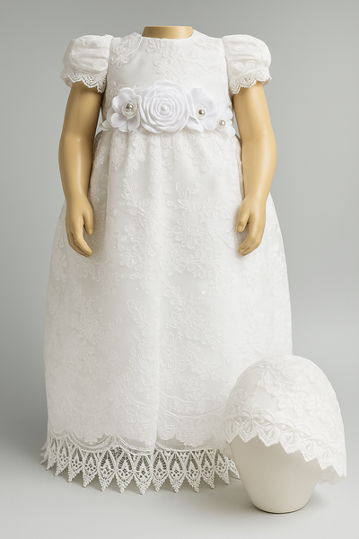Convertible Baby Girl Christening Gown